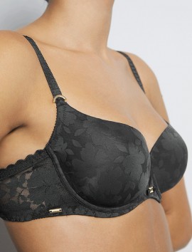 SUJETADOR SELMARK GABRIELLE PREFORMADO NEGRO