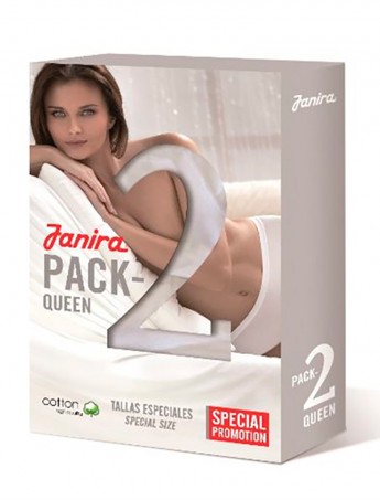 BRAGA ALTA JANIRA PACK-2 MAXI ESENCIAL BLANCO