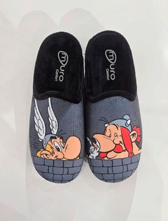 ZAPATILLAS MURO ASTÉRIX Y OBÉLIX GRIS