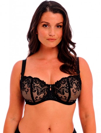 SUJETADOR BALCONETTE FANTASIE PORTIA BLACK