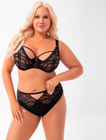 SUJETADOR ESTELLE DE GORSENIA NEGRO