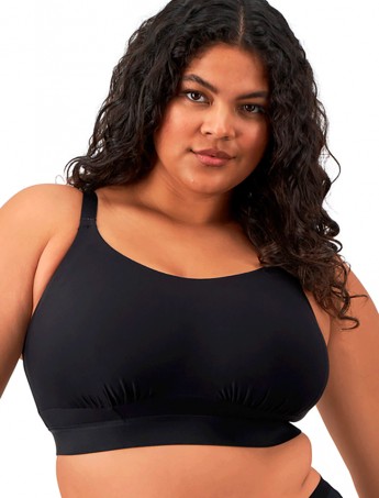 SUJETADOR ELOMI DOWNTIME NEGRO