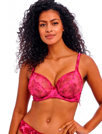 SUJETADOR FREYA ROSE BLOSSOM ROJO