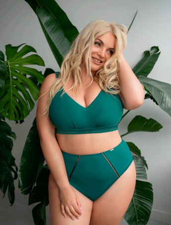 BRAGA ALTA BIKINI KRISLINE BOTTLEGREEN