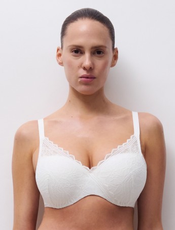SUJETADOR PREFORMADO CHANTELLE FLORAL TOUCH BLANCO