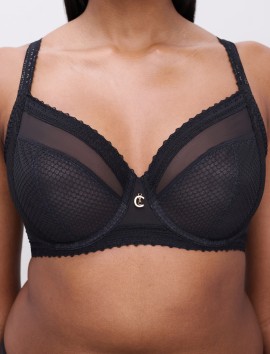 SUJETADOR CHANTELLE ROMANCE NEGRO