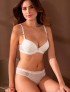 SUJETADOR PREFORMADO ANTIGEL EXQUISE EN DENTELLE BLANCO