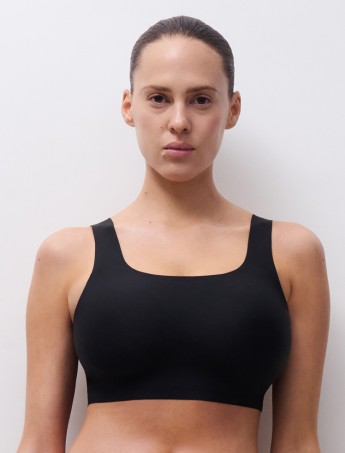 SUJETADOR SIN ARO CHANTELLE SOFTSTRETCH POWER NEGRO