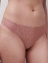 TANGA CHANTELLE SOFTSTRETCH PINK LEO SHIMMER