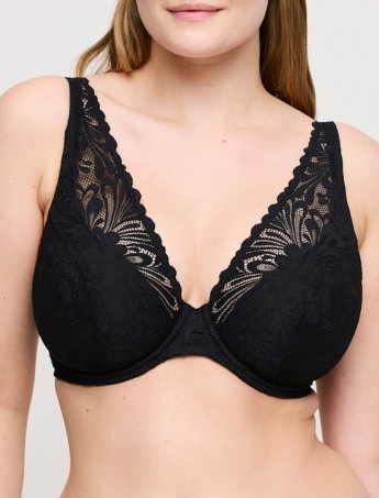 SUJETADOR PREFORMADO PRIMADONNA RUPI NEGRO