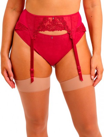 LIGUERO FANTASIE PORTIA ROJO