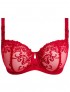 SUJETADOR BALCONETTE FANTASIE PORTIA ROJO