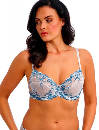 SUJETADOR WACOAL EMBRACE LACE AZUL