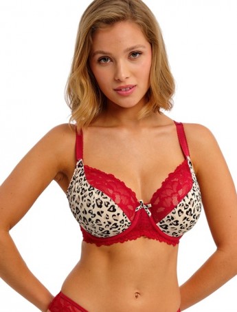 SUJETADOR WACOAL RED LEOPARD