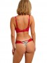TANGA FREYA CHERISH ME RED LEOPARD THONG REO