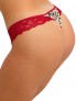 TANGA FREYA CHERISH ME RED LEOPARD THONG REO