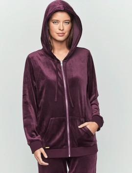 CONJUNTO CHAQUETA CON CAPUCHA SELMARK ROSA