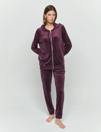 CONJUNTO CHAQUETA CON CAPUCHA SELMARK ROSA