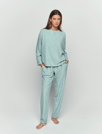 PIJAMA MUJER SELMARK VERDE