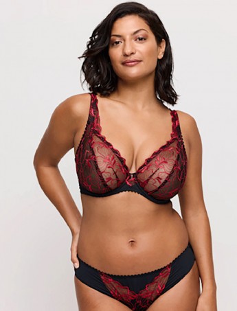 SUJETADOR PRIMADONNA SPRINGDALE BLACK ROSE