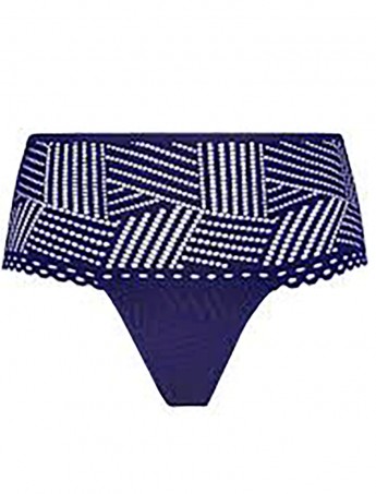 CULOTTE ANTIGEL TRESSAGE GRAPHIC MARINO