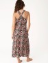 VESTIDO LARGO PROMISE ANIMAL PRINT MULTICOLOR