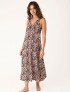 VESTIDO LARGO PROMISE ANIMAL PRINT MULTICOLOR