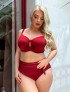 BRAGA ALTA BIKINI KRISLINE CURACAO BURDEOS