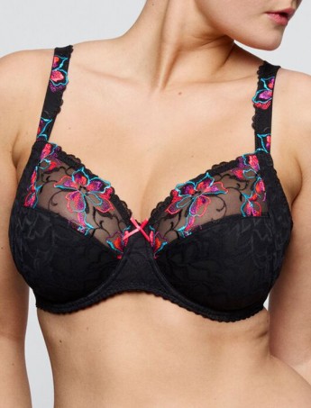 Sujetador Primadonna Miyara Floral BLACK