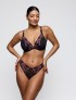 Sujetador preformado Primadonna Miyara Floral BLACK