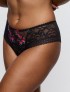 Tanga Primadonna Miyara Floral BLACK